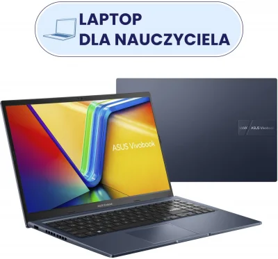 ASUS VivoBook 15.6" Ryzen 5 16GB 512GB granatowy Windows 11