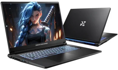Dream Machines RG5050 17.3" i5 16GB 1TB czarny RTX5050 bez systemu