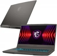 MSI Thin 15 Ryzen 7 16GB 512GB szary RTX4060 bez systemu