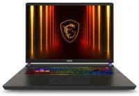 MSI Vector 17" Ultra 9 32GB 1TB szary RTX5090 bez systemu